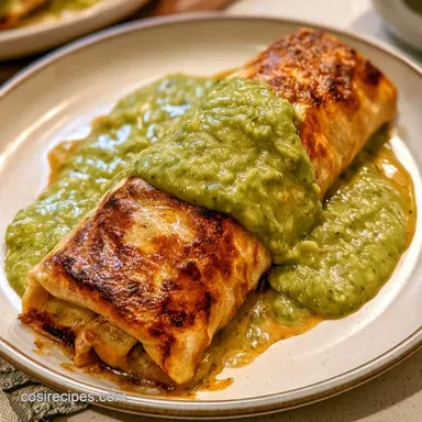 Peruvian Burritos with Aji Verde Recipe Card