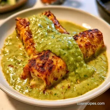 Peruvian Burritos with Aji Verde