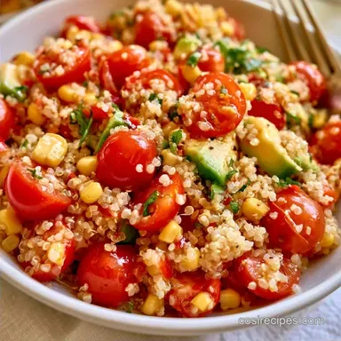 Peruvian Quinoa Avocado Salad 4 Servings