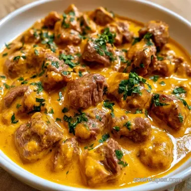 Quick Peruvian Beef Stew for 4 Servings Recipe Card