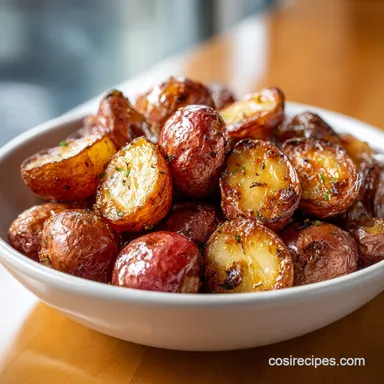 Roasted Red Potatoes Oven: For 4 Servings Recipe Card