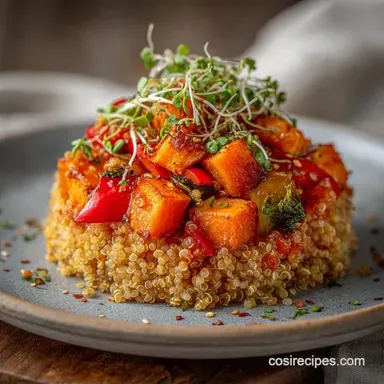 Roasted Vegetable Quinoa Bowl Meal Prep