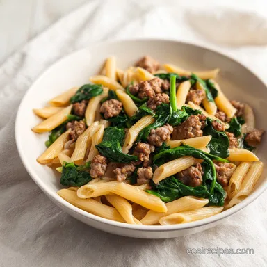 Sausage Pasta Skillet Recipe: Creamy Recipe Card