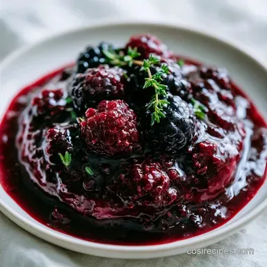 Savory Blackberry Sauce in 25 Minutes