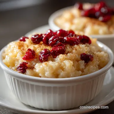 Slow Cooker Rice Pudding with Sweetened Condensed Milk Recipe Card