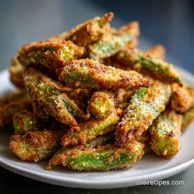Southern Fried Okra Recipe: Crispy for 4