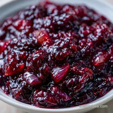 Spiced Blackberry Chutney in 30 Minutes