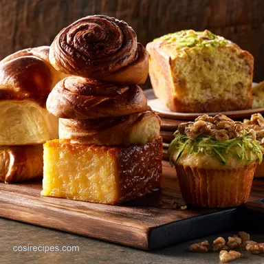 Sweet Bread and Muffin Recipes for Breakfast