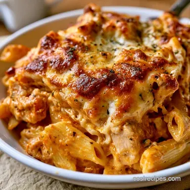 Thanksgiving Pasta Bake in 40 Minutes Recipe Card