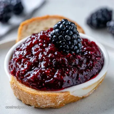 Blackberry Jam in 30 Minutes