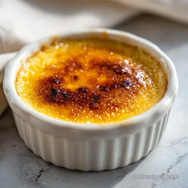Vanilla Bean Creme Brulee for 6 Servings