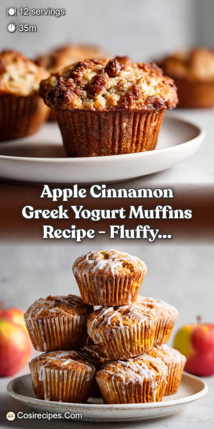 Close-up of a warm apple muffin showcasing moist interior and a caramelized top. Cinnamon sugar glistens in the light, tem...