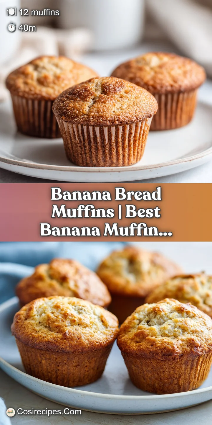 Close-up of a fluffy banana muffin, revealing moist crumb with swirls of dark banana, a hint of cinnamon visible.