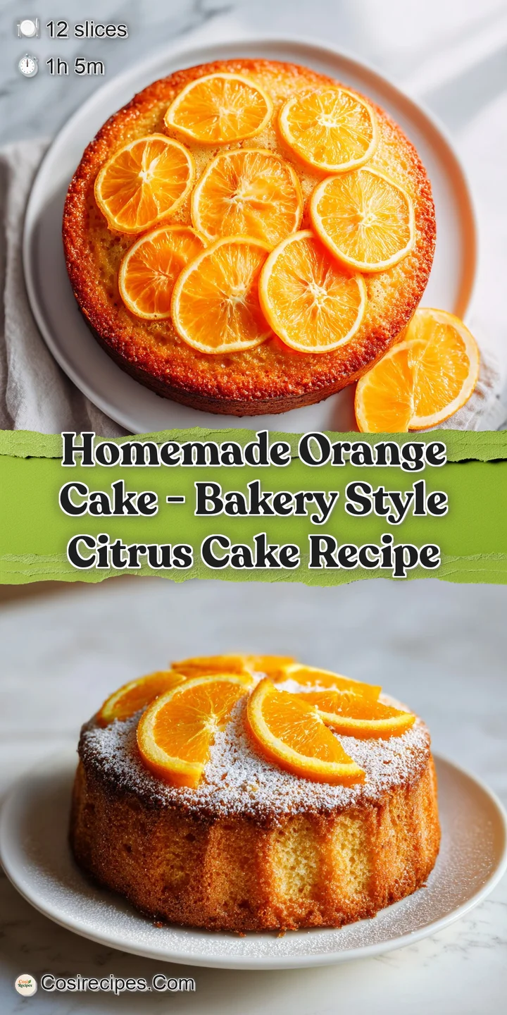 A close-up of a tender orange cake slice, showcasing its soft, citrusy crumb and delicate texture.