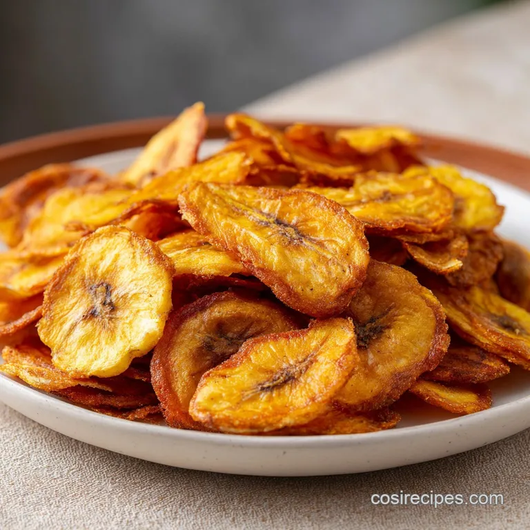 Air Fryer Banana Chips: Crispy & Healthy
