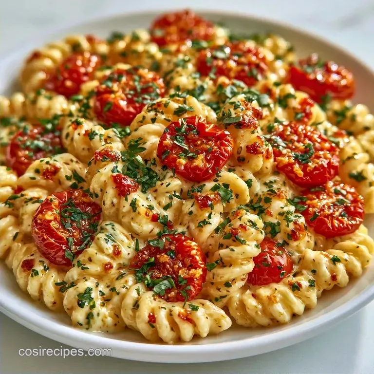 Baked Boursin and Tomato Pasta in 30 Minutes