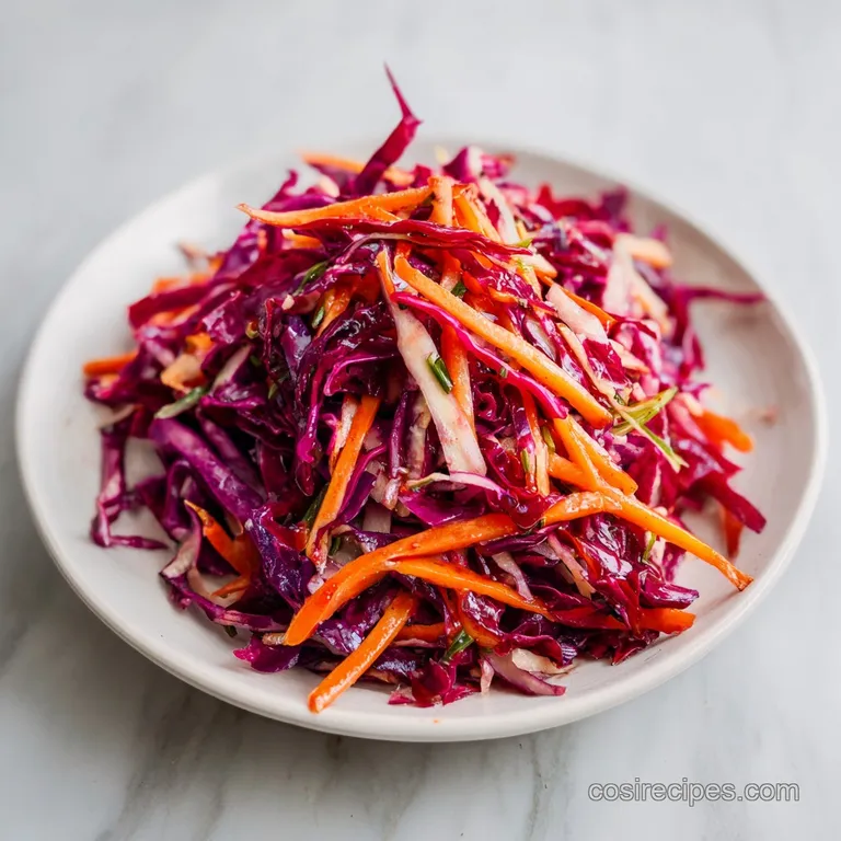 BBQ Side Dish Recipe with Coleslaw: Creamy and Tangy