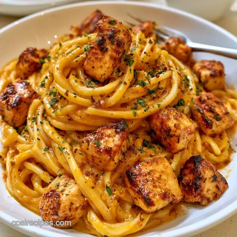 Creamy Chicken Butternut Squash Pasta