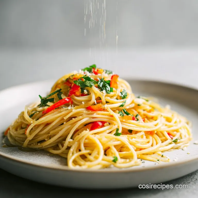 Spaghetti Aglio e Olio: Silky and Nutty