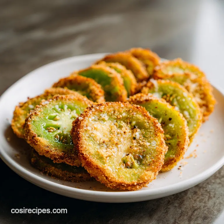 Fried Green Tomatoes Recipe: Shatter Crisp