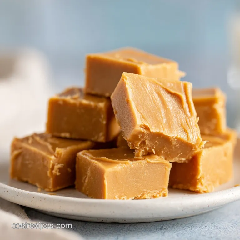 Peanut Butter Fudge: Silky and Creamy