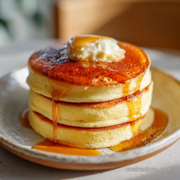 Fluffy Japanese Pancakes Recipe