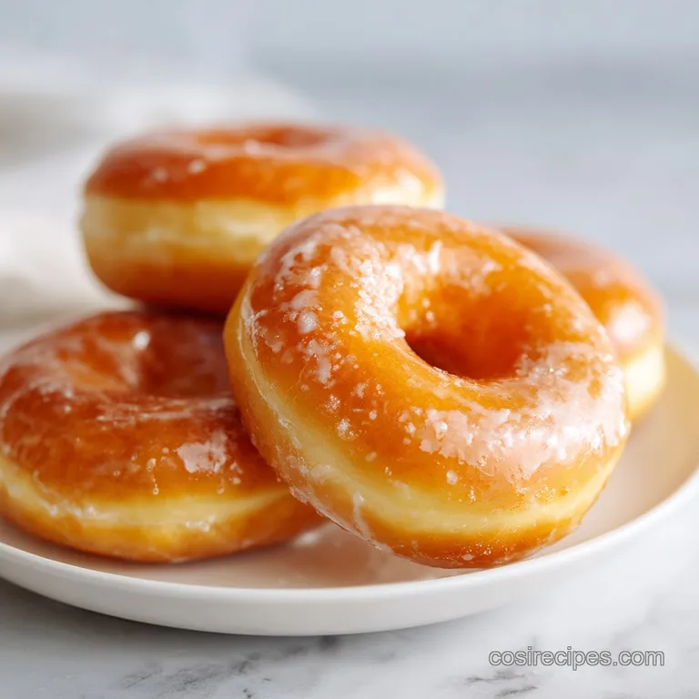 Fluffy Yeast Doughnuts Recipe