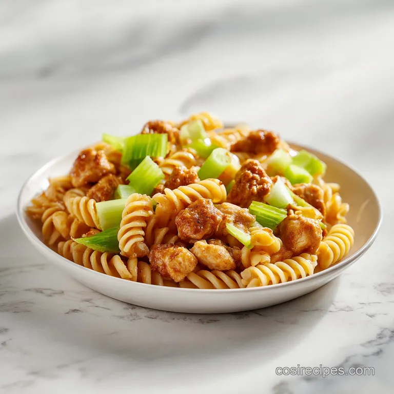 High-Protein Healthy Chicken Pasta Salad: Creamy