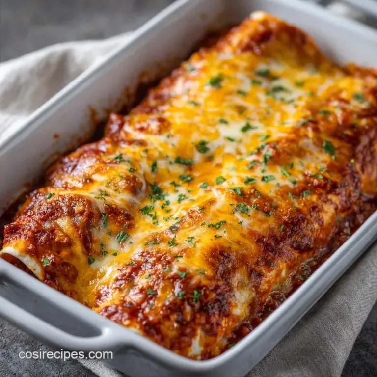 Quick Beef Enchiladas: Savory and Hearty