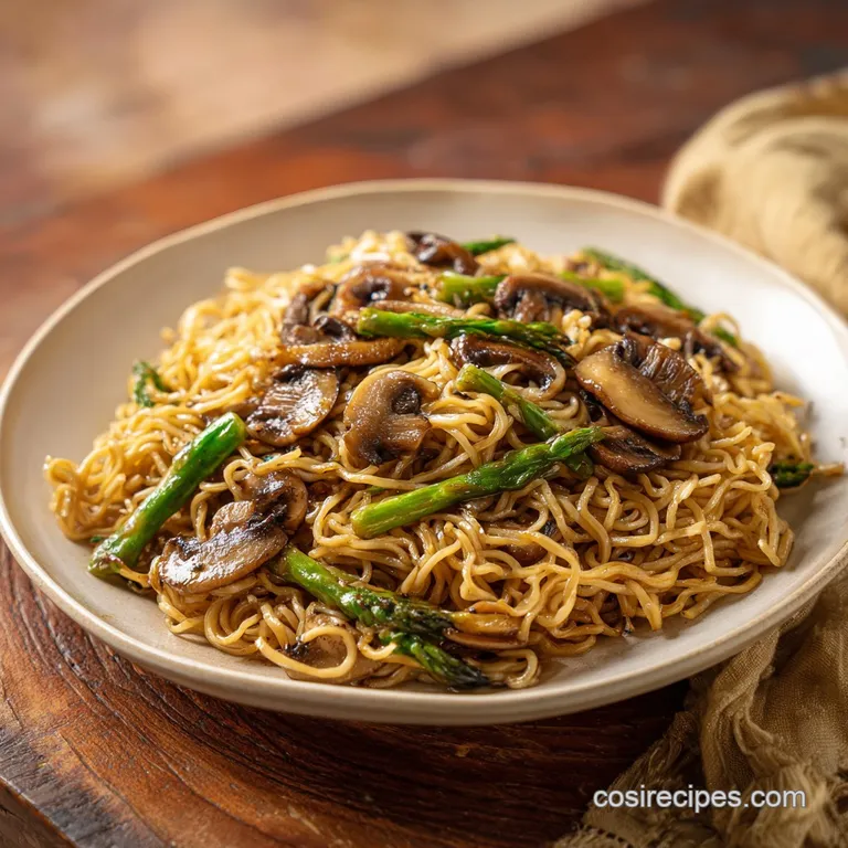 Homemade Hibachi Noodles Recipe