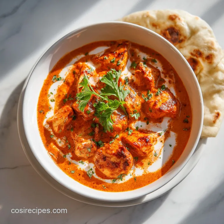 Chicken Tikka Masala: Silky and Spiced