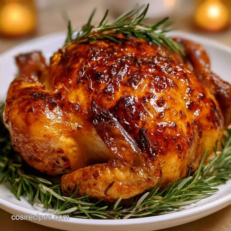 Crispy Lemon Herb Roasted Chicken
