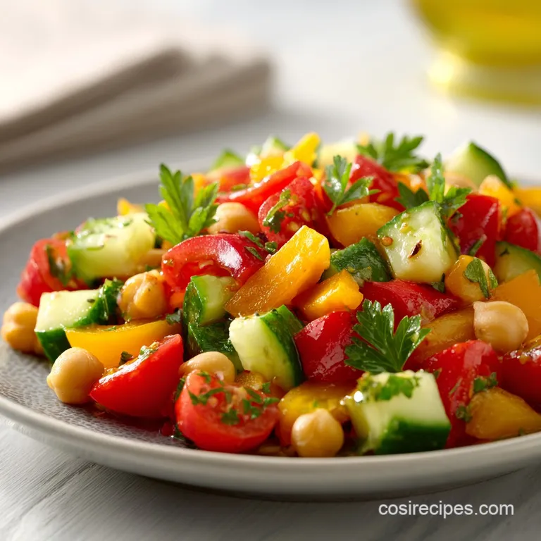 Mediterranean Salad Recipe: Fresh and Briny