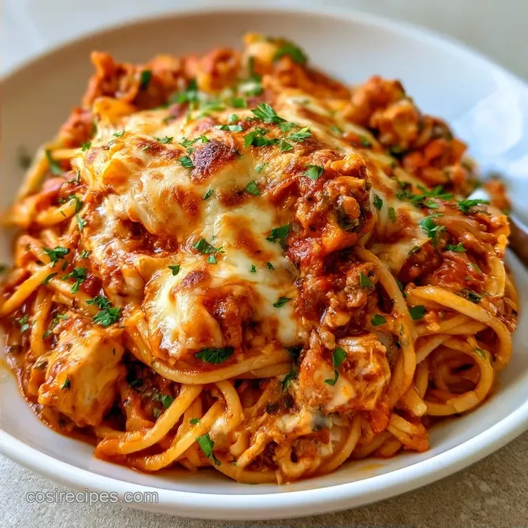 Million Dollar Spaghetti Pasta Bake