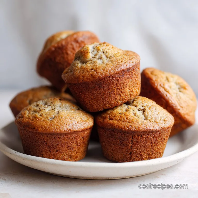 Banana Bread Muffins: Fluffy and Moist