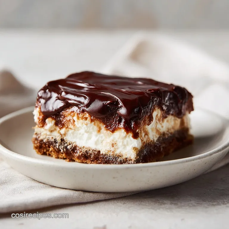 No Bake Chocolate Eclair Cake: Creamy and Decadent
