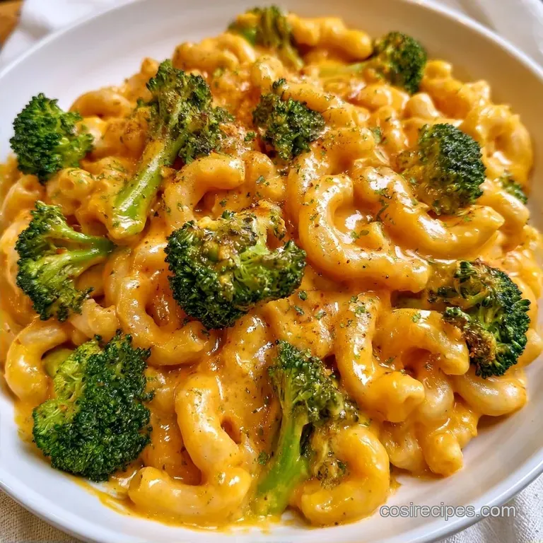 Creamy One Pot Broccoli Cheese Pasta