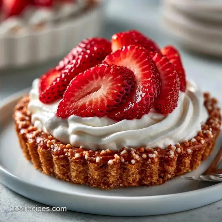 Pretzel Strawberry Salad with Cream Cheese