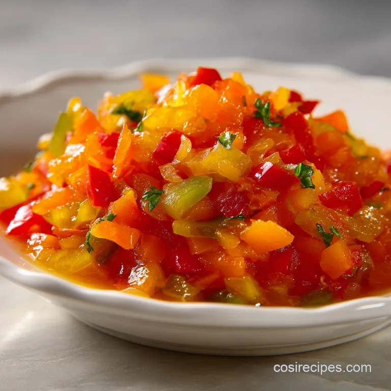 Southern Chow Chow Relish: Crisp Garden Condiment