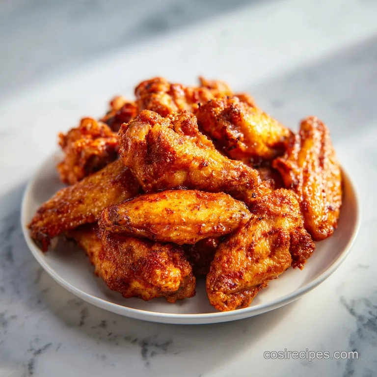 Spicy Chicken Wings: Crispy and Baked