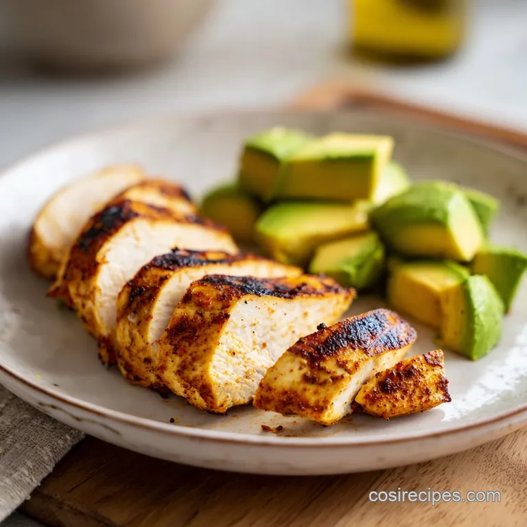 High-Protein Sugar Free Grilled Chicken & Avocado Bowls