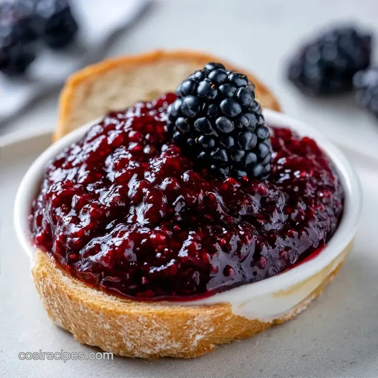 Three Ingredient Blackberry Jam
