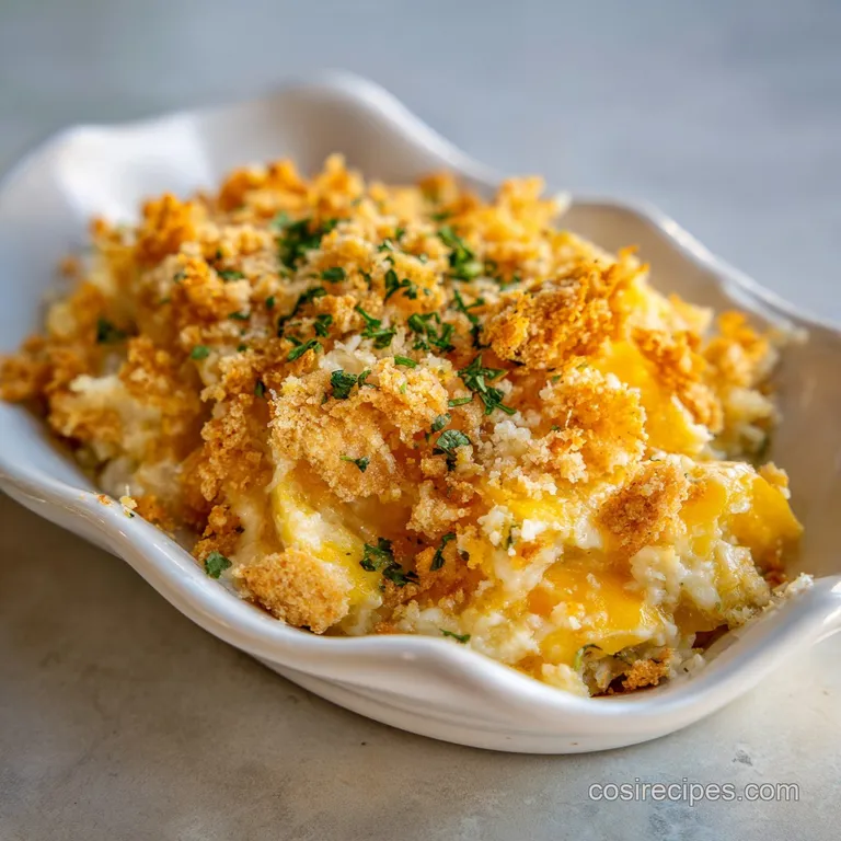 Southern Yellow Squash Casserole