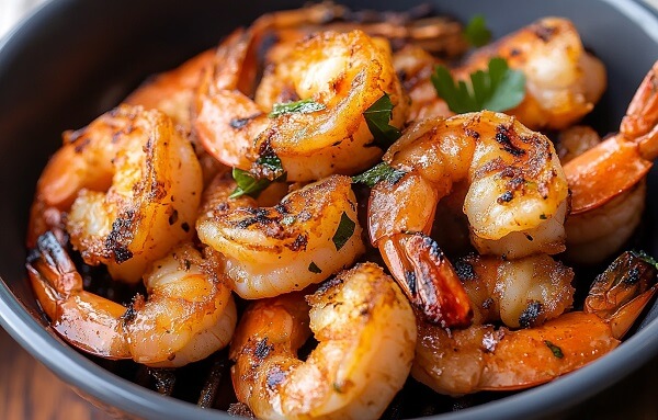 Benefits of Barbecuing Shrimp With Shell On