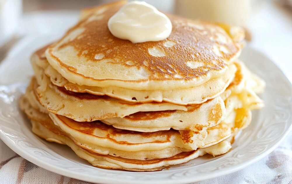 Homemade Pancake Recipe No Milk recipe