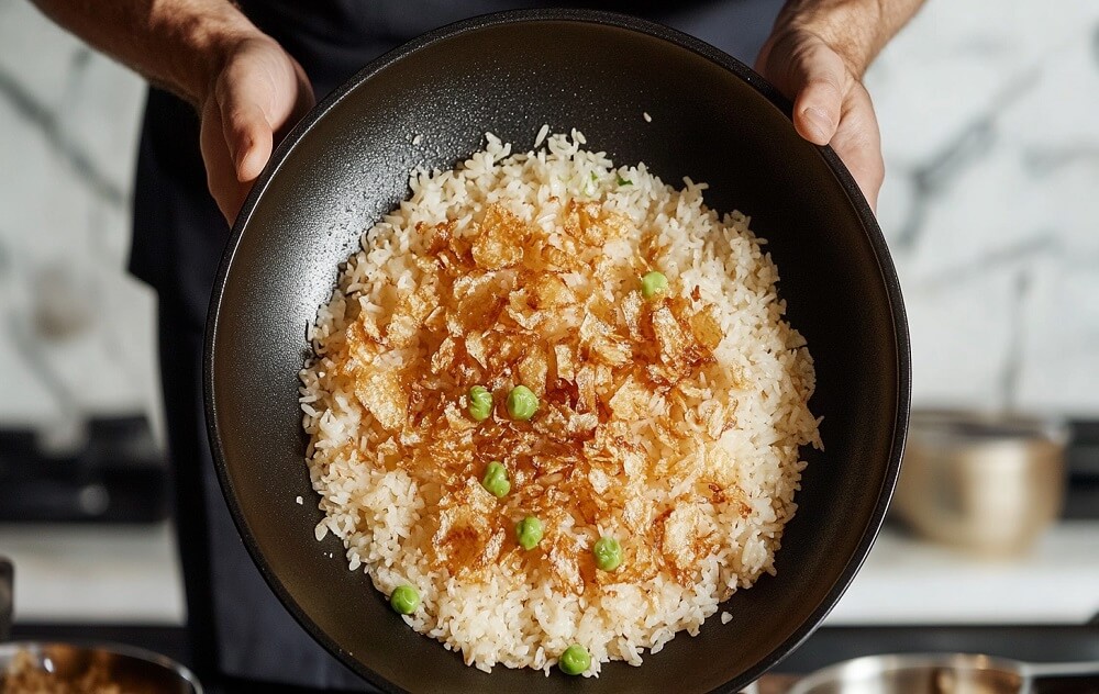 How Bobby Flay Makes Crispy Rice