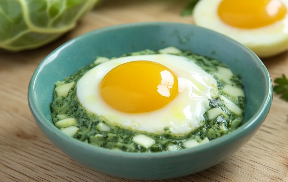 How to Make Green Eggs with Cabbage