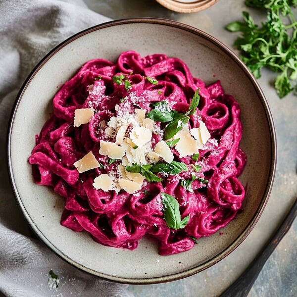 Ingredients for Beetroot Pasta