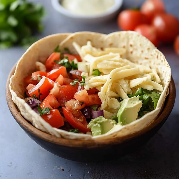 Preparing the Taco Bowl Shell