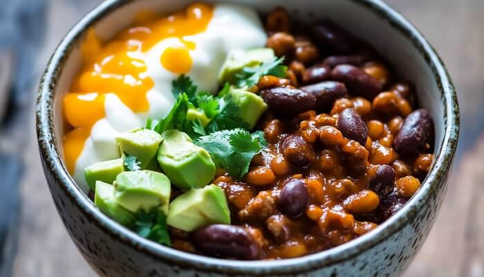 Vegetarian Taco Bowls 